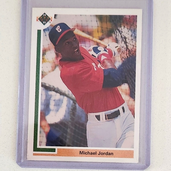 Other Michael Jordan Baseball Card Poshmark